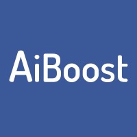 AiBoost logo, AiBoost contact details