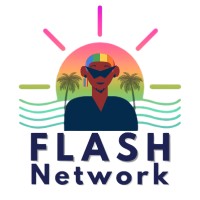 The FLASH Network logo, The FLASH Network contact details