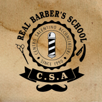 Real Barber's School logo, Real Barber's School contact details