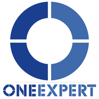 OneExpert logo, OneExpert contact details