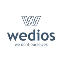 Wedios logo, Wedios contact details