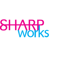 SharpWorks logo, SharpWorks contact details