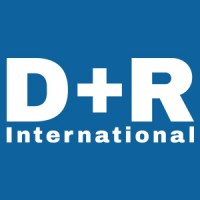 D+R International logo, D+R International contact details