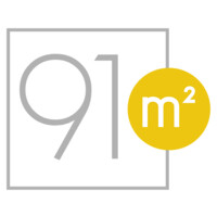 91m2 logo, 91m2 contact details