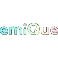 emIQue logo, emIQue contact details