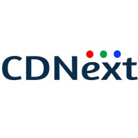 CDNext logo, CDNext contact details