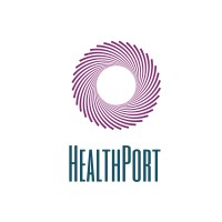 HealthPort logo, HealthPort contact details