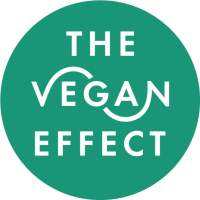 The Vegan Effect logo, The Vegan Effect contact details