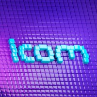 ICOM logo, ICOM contact details