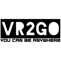 VR2GO logo, VR2GO contact details