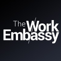 The Work Embassy logo, The Work Embassy contact details