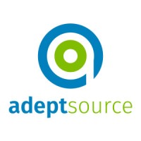 AdeptSource logo, AdeptSource contact details