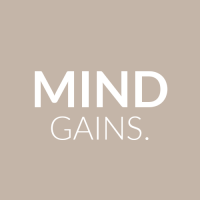 Mindgains logo, Mindgains contact details