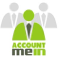 AccountMeIn logo, AccountMeIn contact details