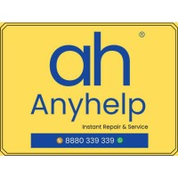 AnyHelp logo, AnyHelp contact details