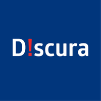 D!SCURA logo, D!SCURA contact details