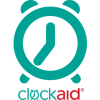 Clockaid logo, Clockaid contact details