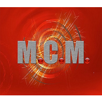 M.C.M. logo, M.C.M. contact details