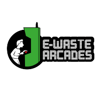 E-waste Arcades logo, E-waste Arcades contact details