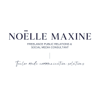 Noëlle Maxine PR & Social Media Consultancy logo, Noëlle Maxine PR & Social Media Consultancy contact details