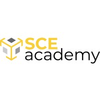 SCE-academy logo, SCE-academy contact details