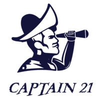 Captain21 logo, Captain21 contact details