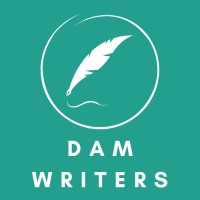 Dam Writers logo, Dam Writers contact details