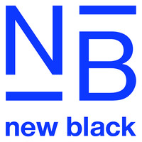 New Black copywriter logo, New Black copywriter contact details