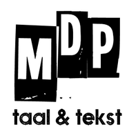 MDP taal en tekst logo, MDP taal en tekst contact details