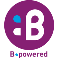 B-Powered logo, B-Powered contact details