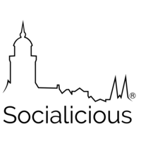 Socialicious logo, Socialicious contact details