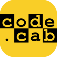 CodeCab logo, CodeCab contact details