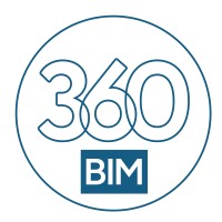 360BIM logo, 360BIM contact details