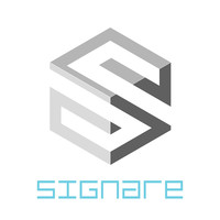 signare logo, signare contact details