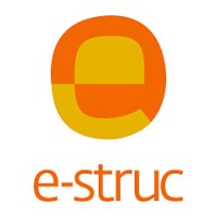 e-STRUC logo, e-STRUC contact details