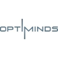 OptiMinds logo, OptiMinds contact details