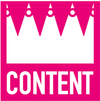 Hilde (is) Content logo, Hilde (is) Content contact details