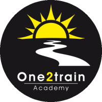 One2train Academy logo, One2train Academy contact details