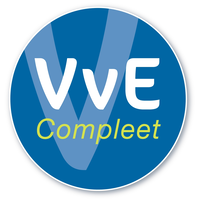 VvE Compleet logo, VvE Compleet contact details