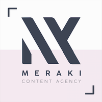 MERAKI Content Agency logo, MERAKI Content Agency contact details