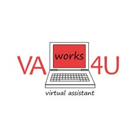 VAworks4U logo, VAworks4U contact details