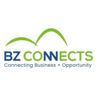 BZ Connects logo, BZ Connects contact details