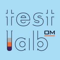 TestlabOM logo, TestlabOM contact details