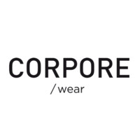 CORPORE wear logo, CORPORE wear contact details