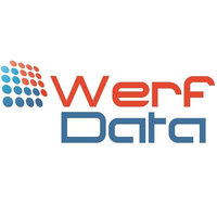 WerfData logo, WerfData contact details