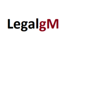 LegalgM logo, LegalgM contact details