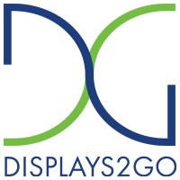 Displays2go logo, Displays2go contact details