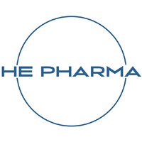 HE Pharma logo, HE Pharma contact details