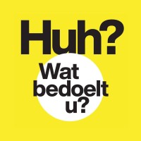 Huh? Wat bedoelt u? logo, Huh? Wat bedoelt u? contact details