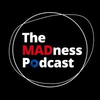 The MADness Podcast logo, The MADness Podcast contact details